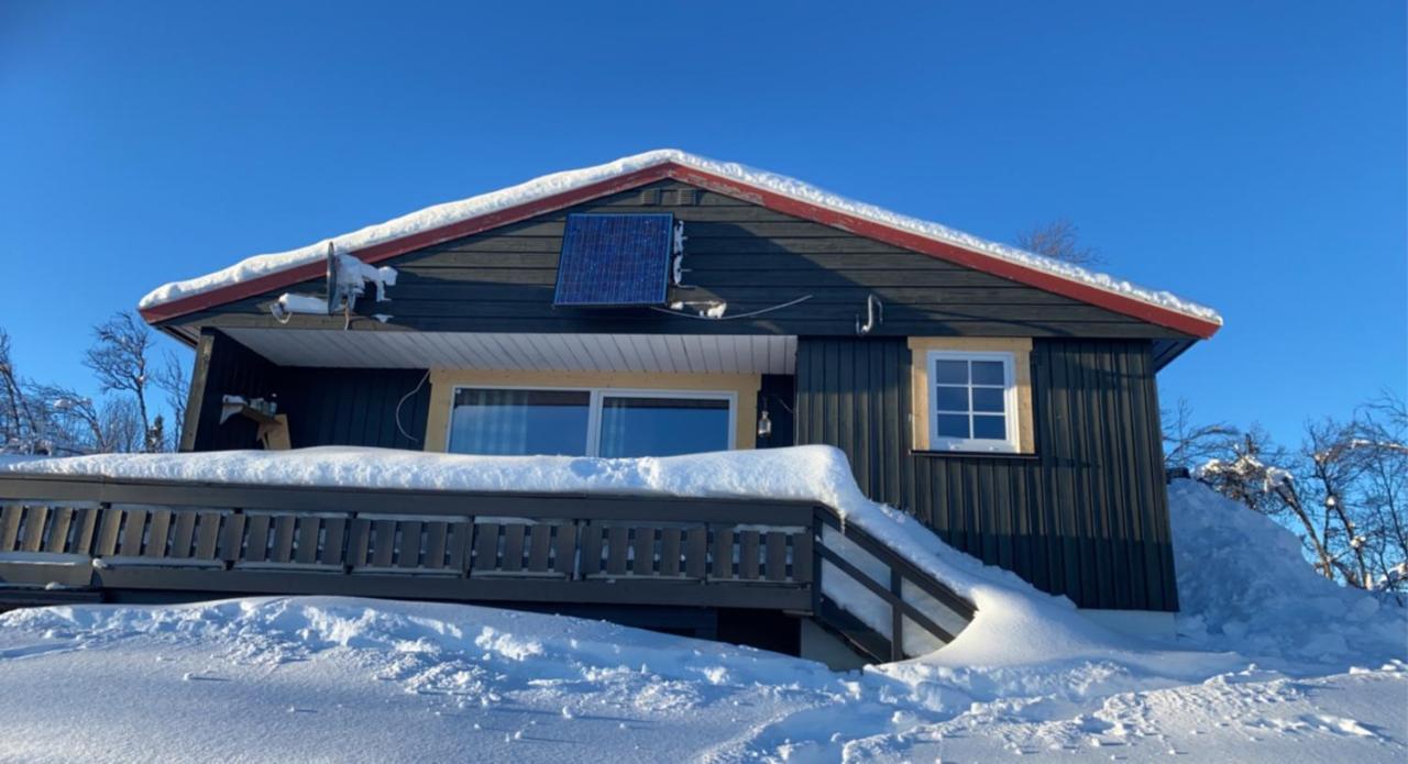 Cabin In The Mountain, Outstanding View & Solar Energy Slidre ภายนอก รูปภาพ