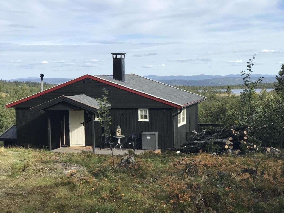 Cabin In The Mountain, Outstanding View & Solar Energy Slidre ภายนอก รูปภาพ